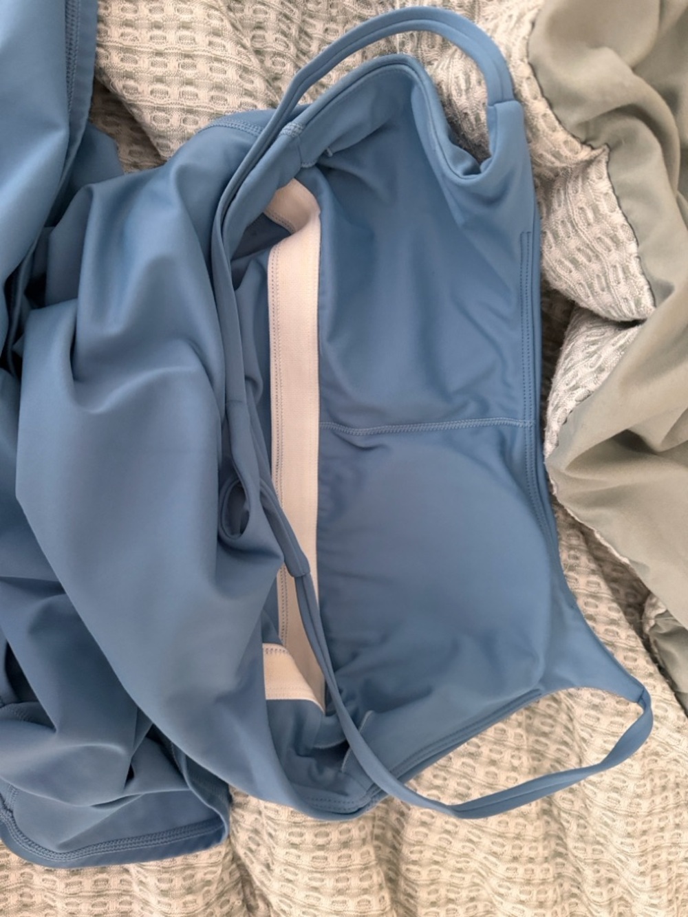 HALARA Sky Blue Tennis Dress with Built-In Shorts - Picture 7 of 7